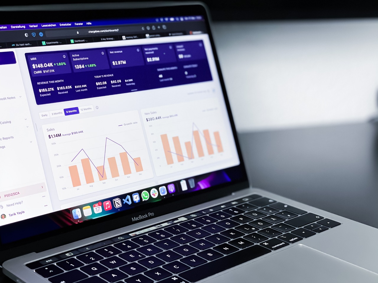 Google Analytics Opened on Mac OS